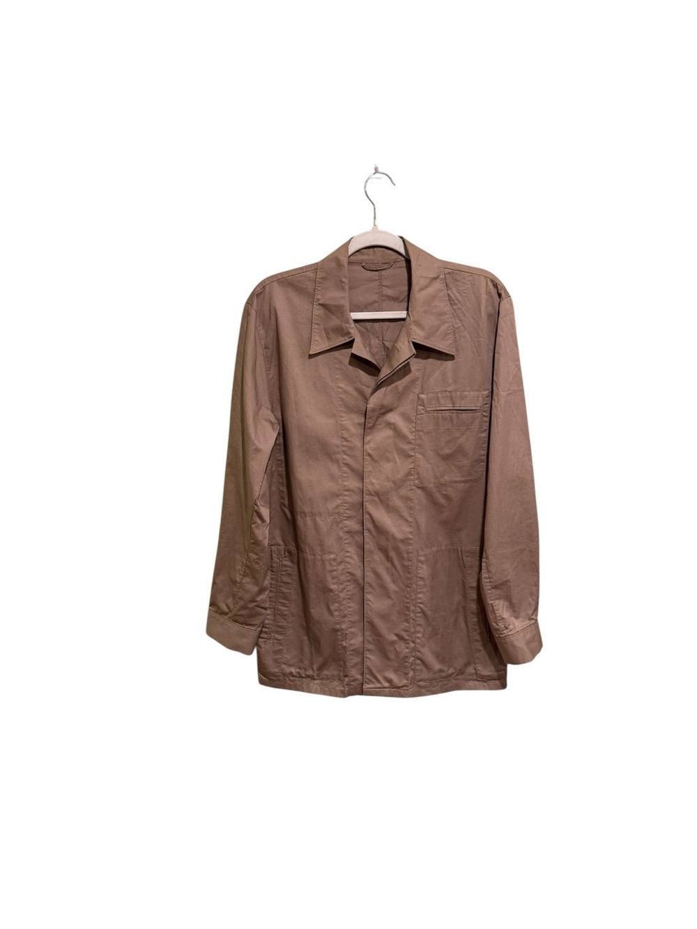 NWOT COS Men's Utility Chore Jacket in Taupe Brown - Size Small